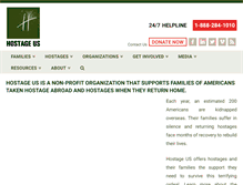 Tablet Screenshot of hostageus.org